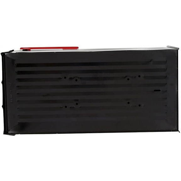 Post Mounted Mailbox Color: Black
