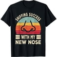 thumbnail image 1 of Post Nose Surgery Recovery Rhinoplasty Plastic Surgery T-Shirt, 1 of 4