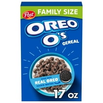 Post OREO Os Breakfast Cereal, 17 oz Box