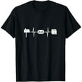 thumbnail image 1 of Post Office Heartbeat Mailman Worker T-Shirt, 1 of 4