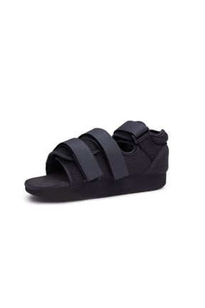 Post Op Shoe - Lightweight Medical Walking Shoes with Adjustable Strap - Orthopedic Recovery Cast Shoe for Post Surgery, Fractured Foot, Injured Toes, Stress Fracture, Sprains - Left or Right Foot