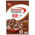 thumbnail image 1 of Post Premier Protein Chocolate Almond Cereal, Chocolatey Protein Cereal, 11 oz Box,Crunchy, 1 of 4