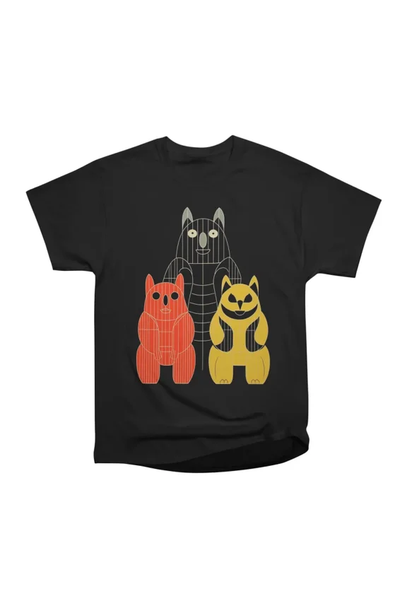 Post Punk Bear Band T-Shirt Tee Gift For Him Merch For Her Apparel For Friend
