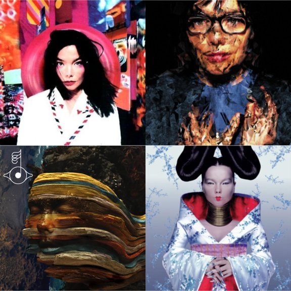 Homogenic & Post & Selma Songs & Bastards: Remix [LP Vinyl Bundle]