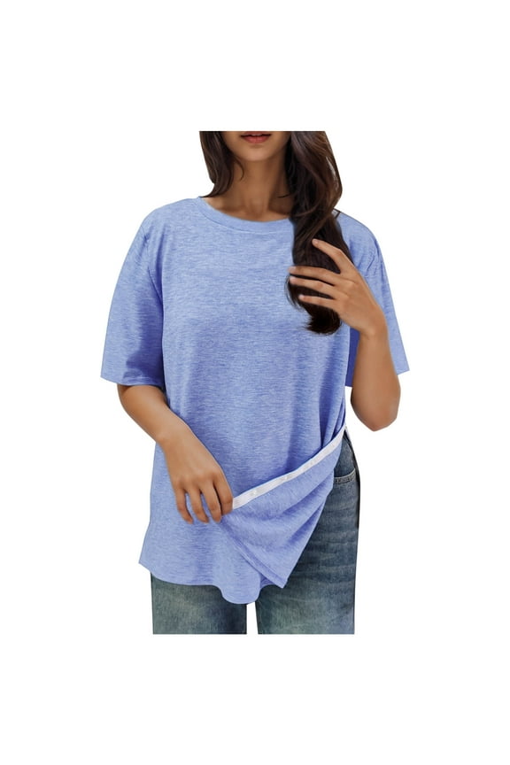 Post Shoulder Surgery Shirts for Women Tear Away 3/4 Tops After Rotator Cuff Shirts Chemo Port Adaptive Clothing