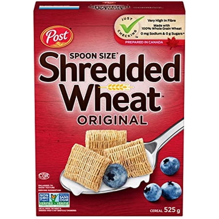 Post Spoon Size Shredded Wheat Original Cereal 525G