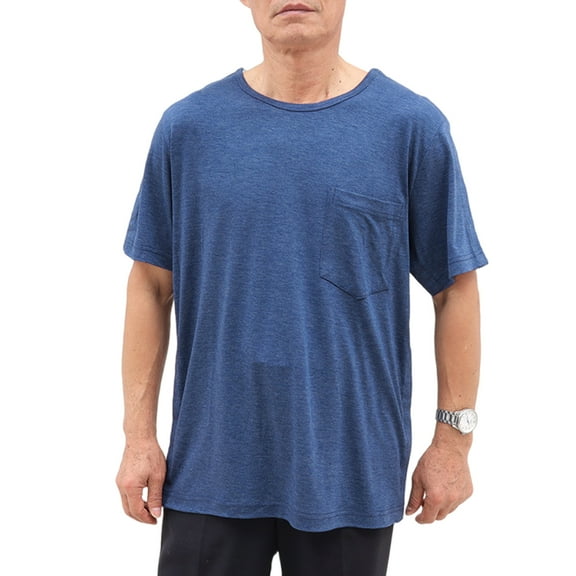 Post Surgeries Full Tear Away Shirt Full Tear Away Short Sleeve Chemo Port Access Shirt Unisex Dialysis Chemo Clothing