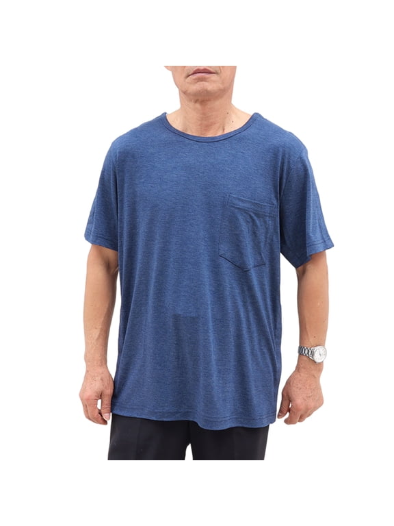 Post Surgeries Full Tear Away Shirt Full Tear Away Short Sleeve Chemo Port Access Shirt Unisex Dialysis Chemo Clothing