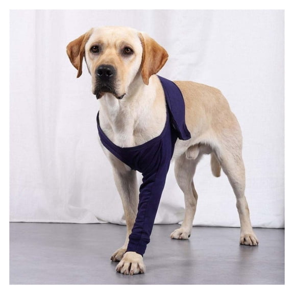 Post-Surgery Anti-Licking Sleeve for Dogs' Front Legs | Pet Recovery Protective Sleeve