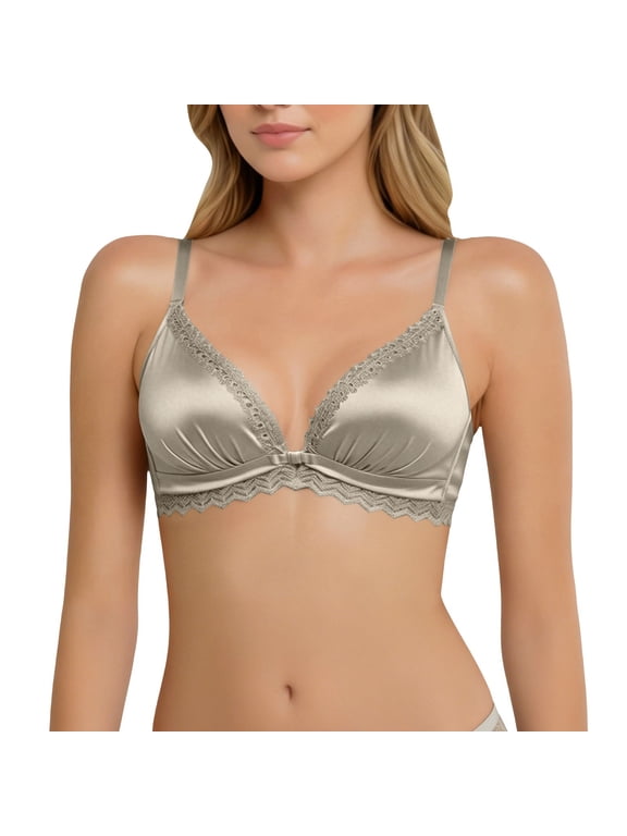 Post-Surgery Mastectomy Bra Cute Lace Breast Prosthesis Breast Forms Artificial Fake Boobs Bralette Supportive Full Coverage Soft Comfy Breathable Daily Bra