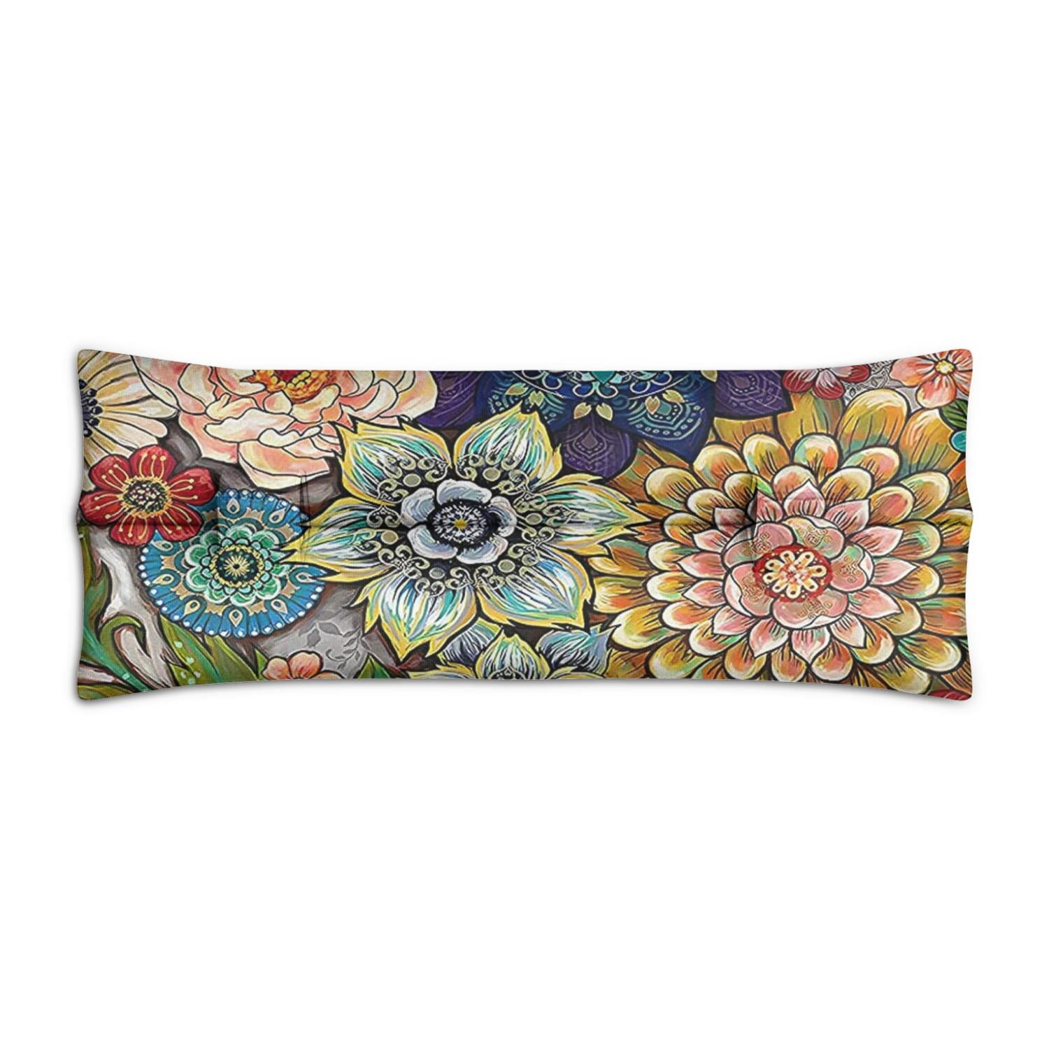 Post Surgery Recovery Pillow Adjustable Seatbelt Cushion for Mastectomy & Abdominal Surgeries, Lightweight & Shock-Absorbing (Tribal Pattern)