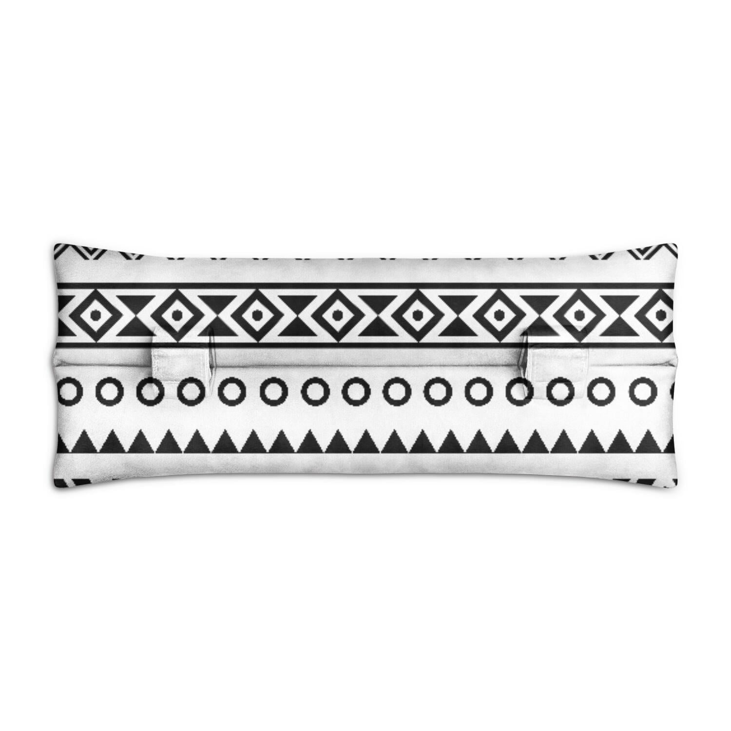 Post Surgery Recovery Pillow Adjustable Seatbelt Cushion for Mastectomy & Abdominal Surgeries, Lightweight & Shock-Absorbing (Tribal Pattern)
