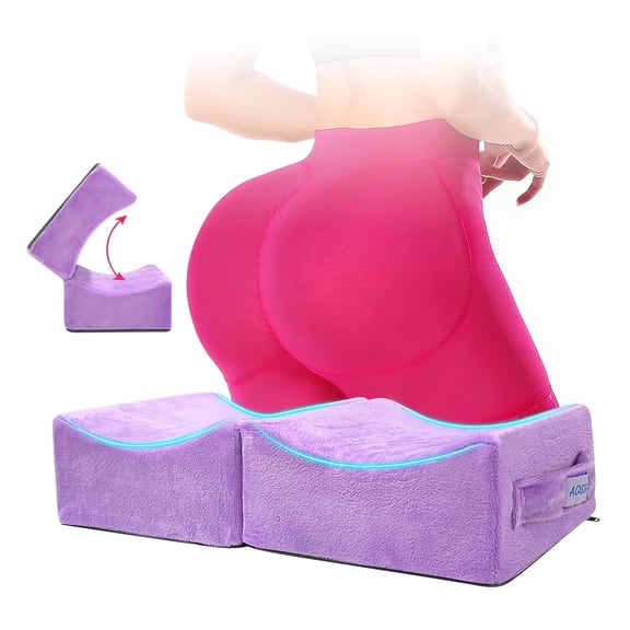 BBL Pillow Brazilian Butt Lift Pillow after Surgery Seat Cushion Butt Pillow for Sitting Driving Post Recovery Booty Pillows Chair Buttlift Buttocks Foam