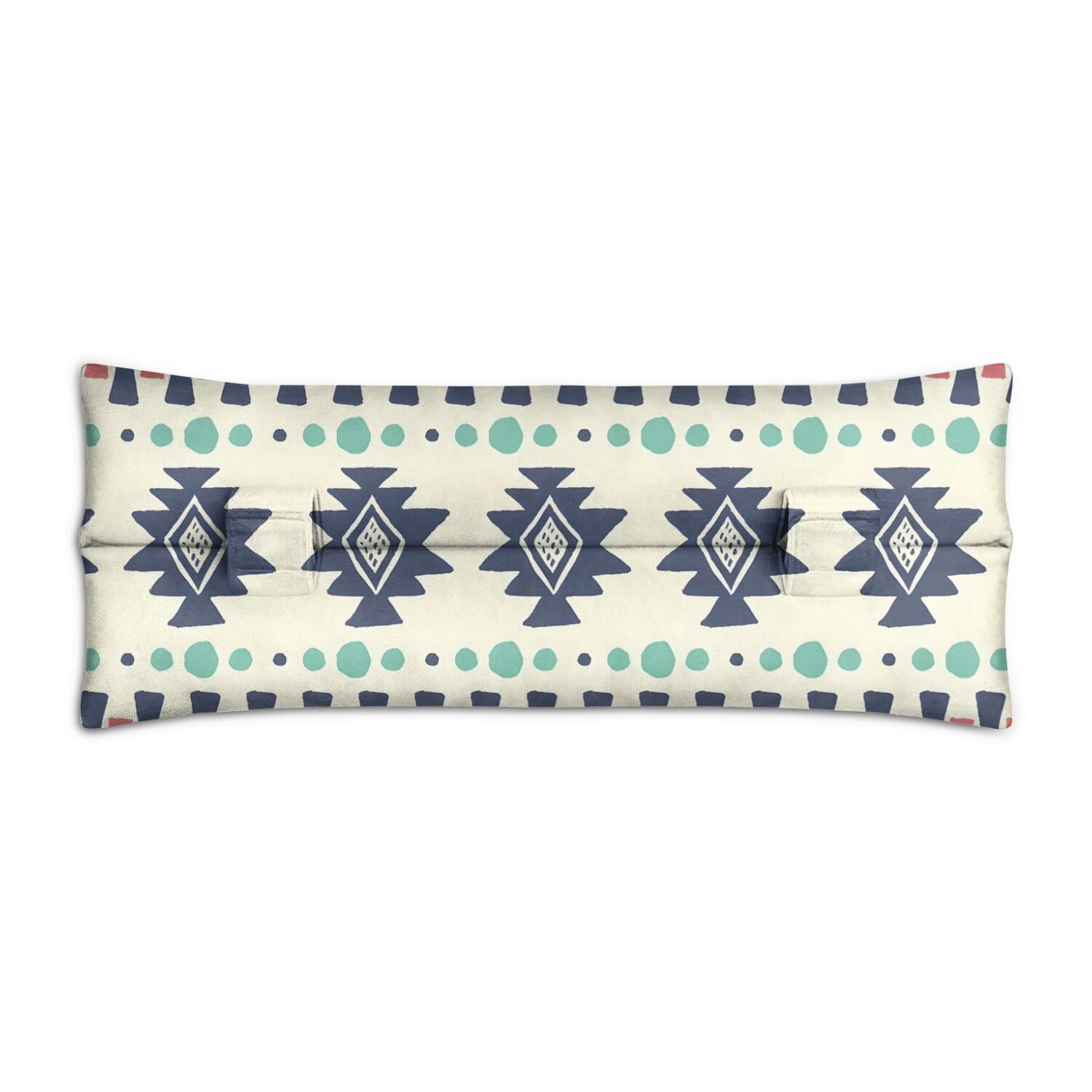 Post-Surgery Seat Belt Pillow Comfortable Mastectomy Cushion for Chemo Port Protection (Abstract Design)