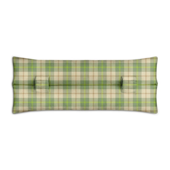 Post Surgery Seatbelt Pillow Plaid Mastectomy Cushion for Car - Soft Chest Protector After Breast/Heart Surgery - Secure Hook & Loop Straps