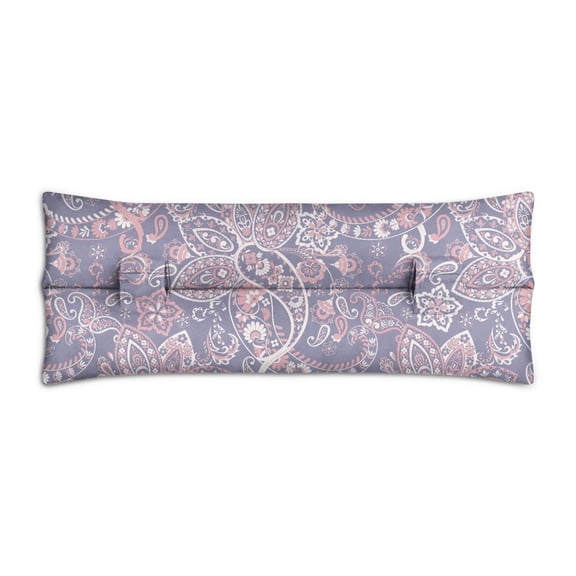 Post Surgery Seatbelt Pillow for Women - Paisley Boho Design Mastectomy Cushion with Soft Plush Fabric & Secure Straps - Heart Surgery Recovery Car Pillow