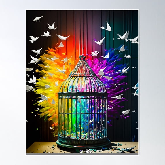 Post Traumatic Joy Poster Wall Art, Modern Wall Decor, 16x24 UNFRAMED