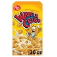thumbnail image 1 of Post Waffle Crisp Breakfast Cereal, Sweetened Waffle Shaped Cereal, Crunchy 20 oz (Pack 4), 1 of 5