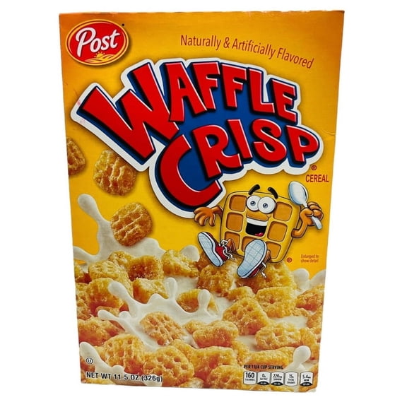 Post Waffle Crisp Cereal 11.5 oz (Pack of 32)