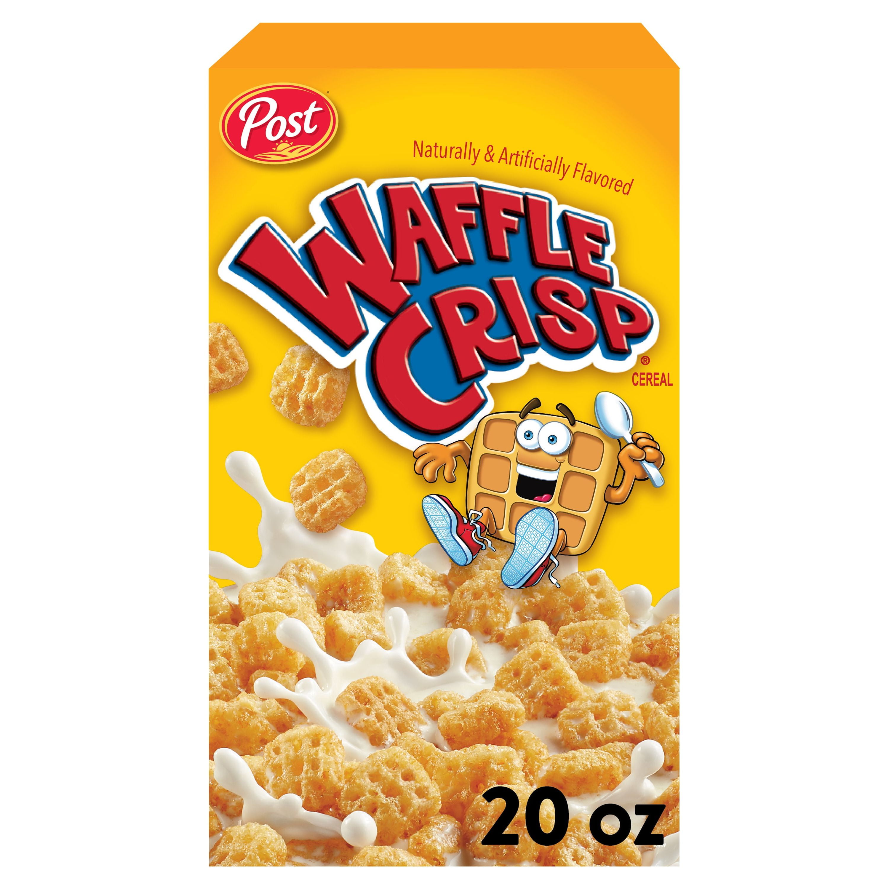 Post Waffle Crisp® breakfast cereal, 20 oz