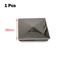 thumbnail image 1 of Post cap stainless steel to steel galvanized cover cap pyramid, 1 of 5