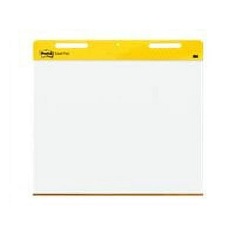 Pack-n-Tape  3M 561 Post-it Self-Stick Easel Pad, 25 in x 30.5 in 30  shts/pad Yellow - Pack-n-Tape