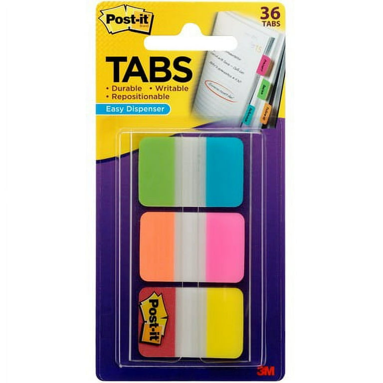 Post-it Durable Tabs - 12 Tab(s)/Set - 1 Post-it Durable Tabs - 12 Tab(s)/Set - 1