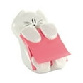 thumbnail image 1 of Post-it Cat Notes Dispenser, For 3 x 3 Pads, White, Includes Rio de Janeiro Super Sticky Pop-up Pad, Each, 1 of 7