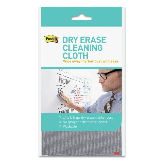 Post-it Dry Erase Cleaning Cloth (DEFCLOTH)