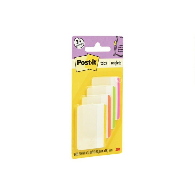 Angled Color Bar Tabs, 1/5-Cut, White, 2 Angled Color Bar Tabs, 1/5-Cut, White, 2