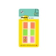 thumbnail image 1 of Post-it Flags, Orange, Lime, Pink .94 in. Wide, 60/On-the-Go Dispenser, 1 Dispenser, 1 of 12