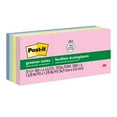thumbnail image 1 of Post-it Greener Pop-up Notes, 1.5x2 in, 12 Pads, America's #1 Favorite Sticky Notes, Sweet Sprinkles, Pastel Colors (Pink, Blue, Mint, Yellow), Clean Removal, 100% Recycled Material (R330RP-12AP), 1 of 3