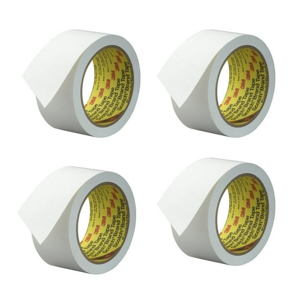 Post-it Labeling Tape 695, 2 Inches x 36 Yards, White, 4-PACK