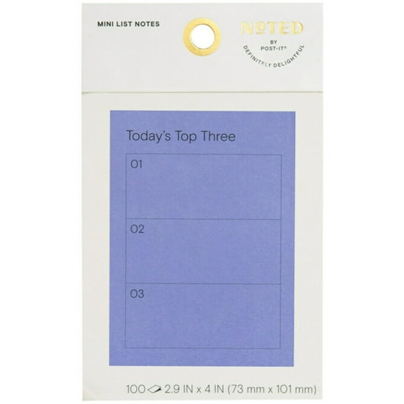 3M Post-it Mini List Notes NT