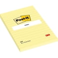 thumbnail image 1 of Post-it Notes 4 in x 6 in, 12 Pads, America's #1 Favorite Sticky Notes, Canary Yellow, Clean Removal, Recyclable 660, 1 of 9