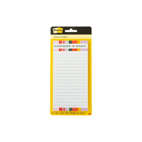 Post-it Notes LIST-KIND, 3.8 in x 7.8 in (96.5 mm x 198 mm)