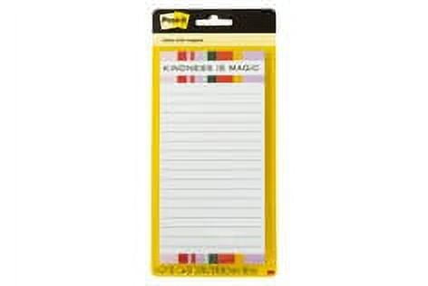 Post-it Notes LIST-KIND, 3.8 in x 7.8 in (96.5 mm x 198 mm)