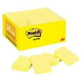 thumbnail image 1 of Post-it Notes Value Pack, 1 3/8" x 1 7/8", Canary Yellow, 24 Pads, 1 of 8