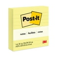 thumbnail image 1 of Post-it Original Pads in Canary Yellow, Note Ruled, 4" x 4", 300 Sheets Per Pad, 1 of 8