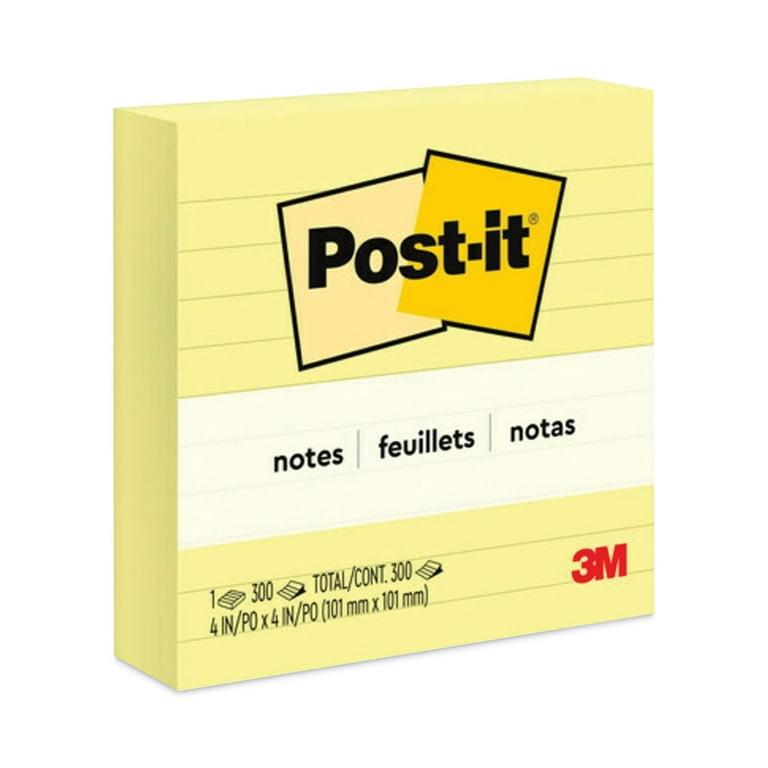 Original Pads in Canary Yellow, Note Ruled, 4 Original Pads in Canary Yellow, Note Ruled, 4