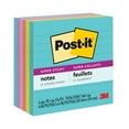 thumbnail image 1 of Post-it Pads in Supernova Neon Collection Colors, Note Ruled, 4" x 4", 90 Sheets Per Pad, 6 Pads Per Pack, 1 of 11
