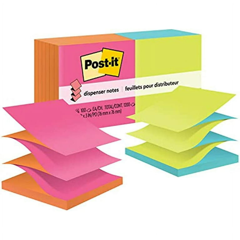 Post it Pop up Notes 3x3 in 12 Pads America s 1 Favorite