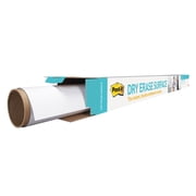 Post-it Self-Stick Dry Erase Surface Film, 6 x 4-Ft, 24 Sq. Ft