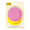 thumbnail image 1 of Post-it Circle Notes, Pink and Yellow, 2.9 in x 2.9 in, 2 pads, 1 of 7
