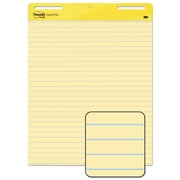Post-it Self Stick Easel Pads Ruled 25 x 30 Yellow 2 30 Sheet Pads/Carton 561