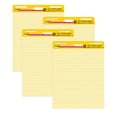 thumbnail image 1 of Post-it Super Sticky Easel Pad, Yellow, Lined, 25 in. x 30 in., 4 Pads, 1 of 12