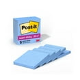 thumbnail image 1 of Post-it Super Sticky Notes, 3" x 3" , Blue, 5 Pads/Pack, 1 of 13