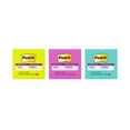 thumbnail image 1 of Post-it Super Sticky Notes, 3" x 3", Color May Vary, 1 Pad Total, 1 of 11