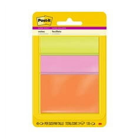 Post-it Notes Super Sticky Big Notes, 11 x 11, Orange, 30 Sheets