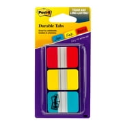 Post-it® Tabs TAB,DURABLE,66/PK,AST 686-RYB